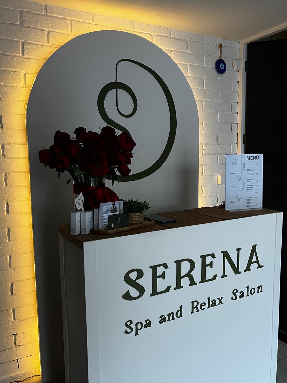 Recepción de Serena Spa and Relax Salon